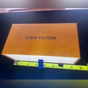 Louis Vuitton drawer style box.